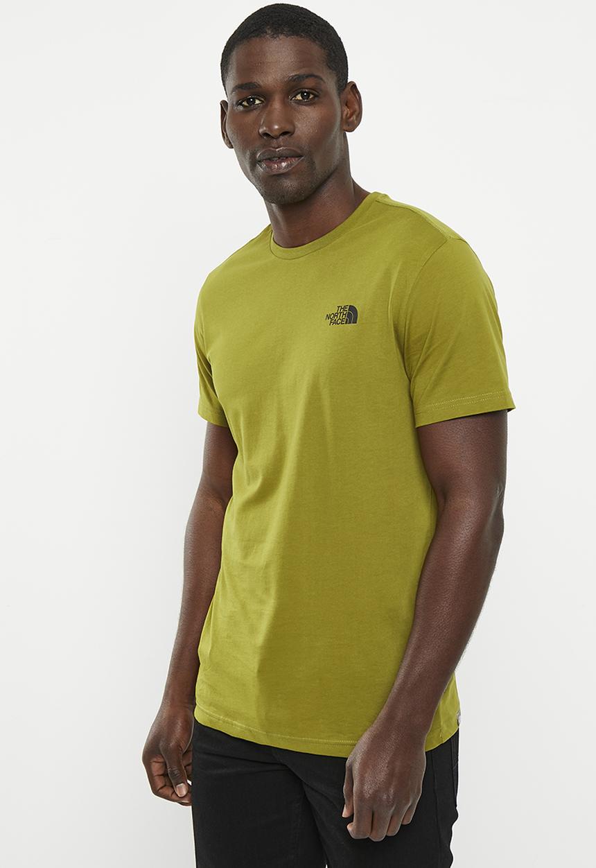 The North Face - M short sleeve simple dome tee - eu - sulphur moss 