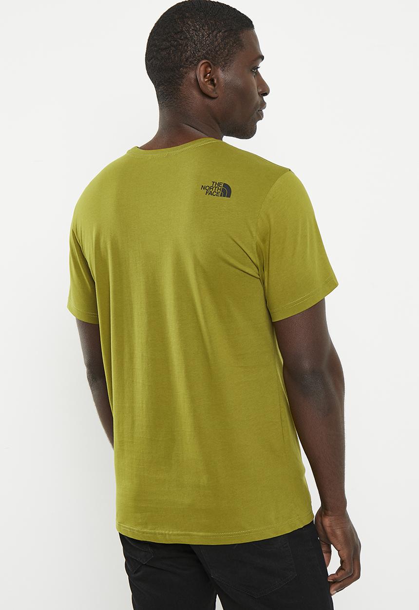 The North Face - M short sleeve simple dome tee - eu - sulphur moss 