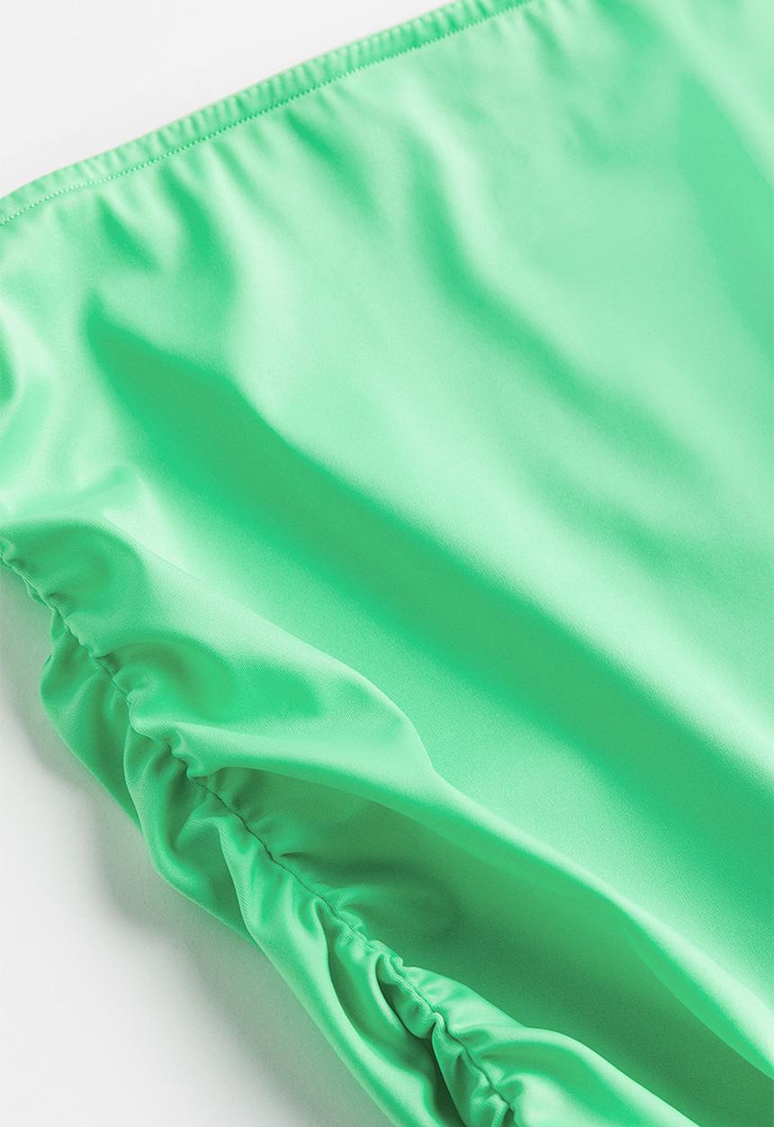 H&M - Gathered swim skirt - green