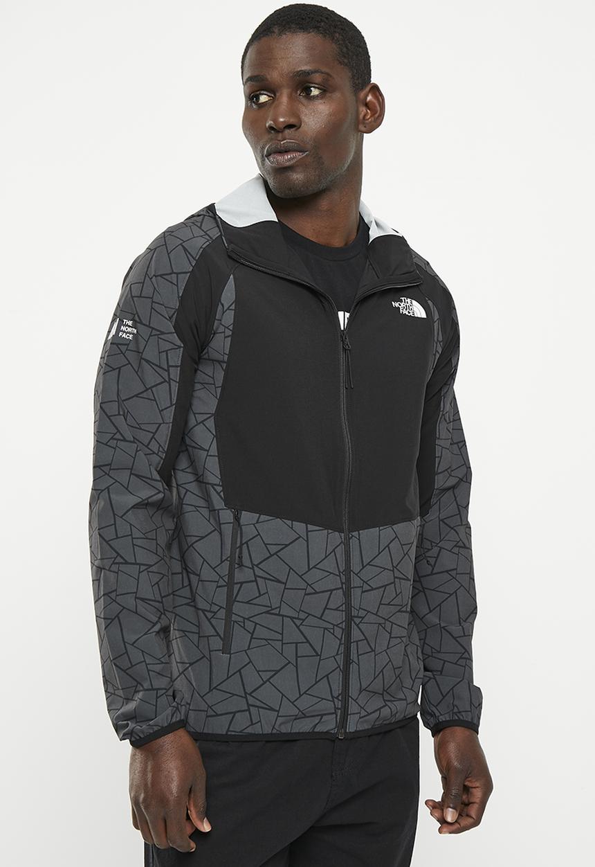 The North Face - M MA LAB WIND FULL ZIP - EU - E1TNF Black TNF Tangram Print-TNF Black 