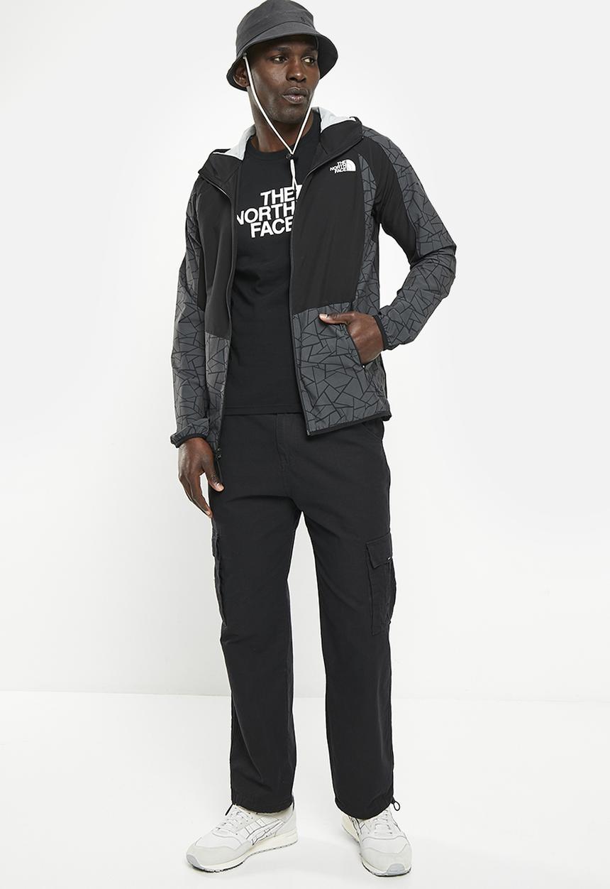 The North Face - M MA LAB WIND FULL ZIP - EU - E1TNF Black TNF Tangram Print-TNF Black 