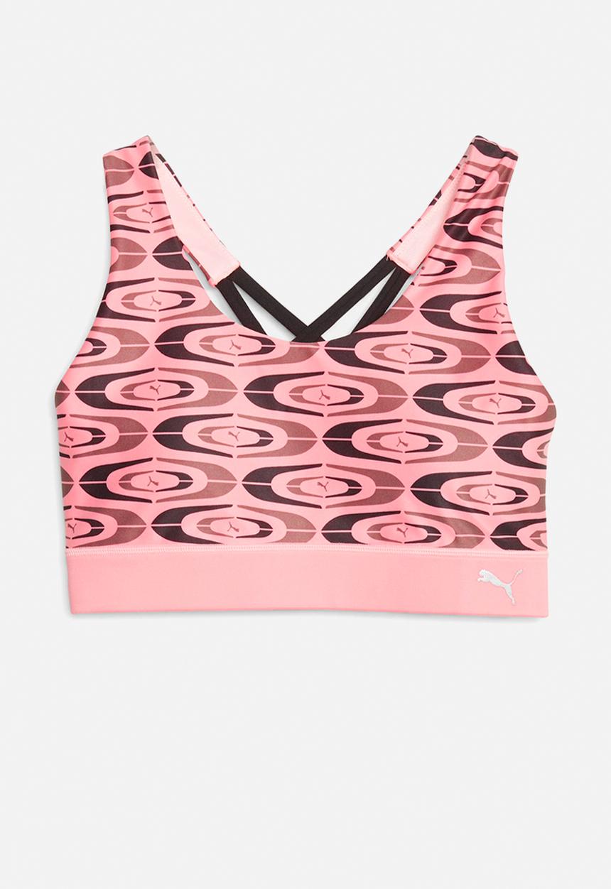 PUMA - Retro glam strappy bra - koral ice