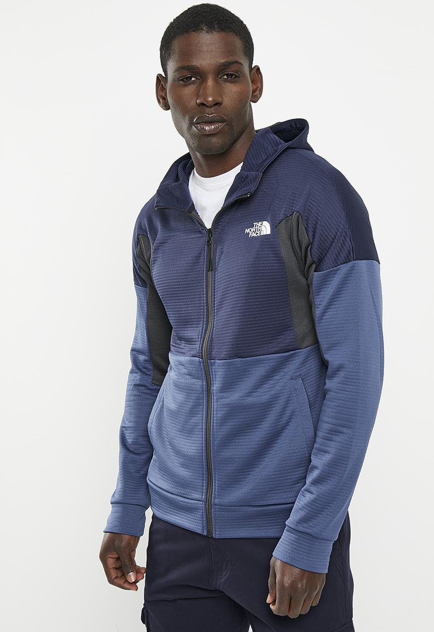 The North Face - M ma full zip fleece - E1 shady blue - summit navy - asphalt grey