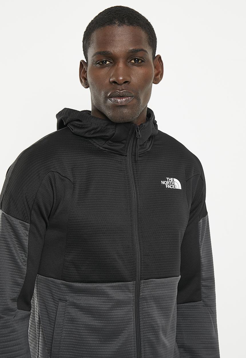 The North Face - M ma full zip fleece - E1 asphalt grey - Ttnf black 