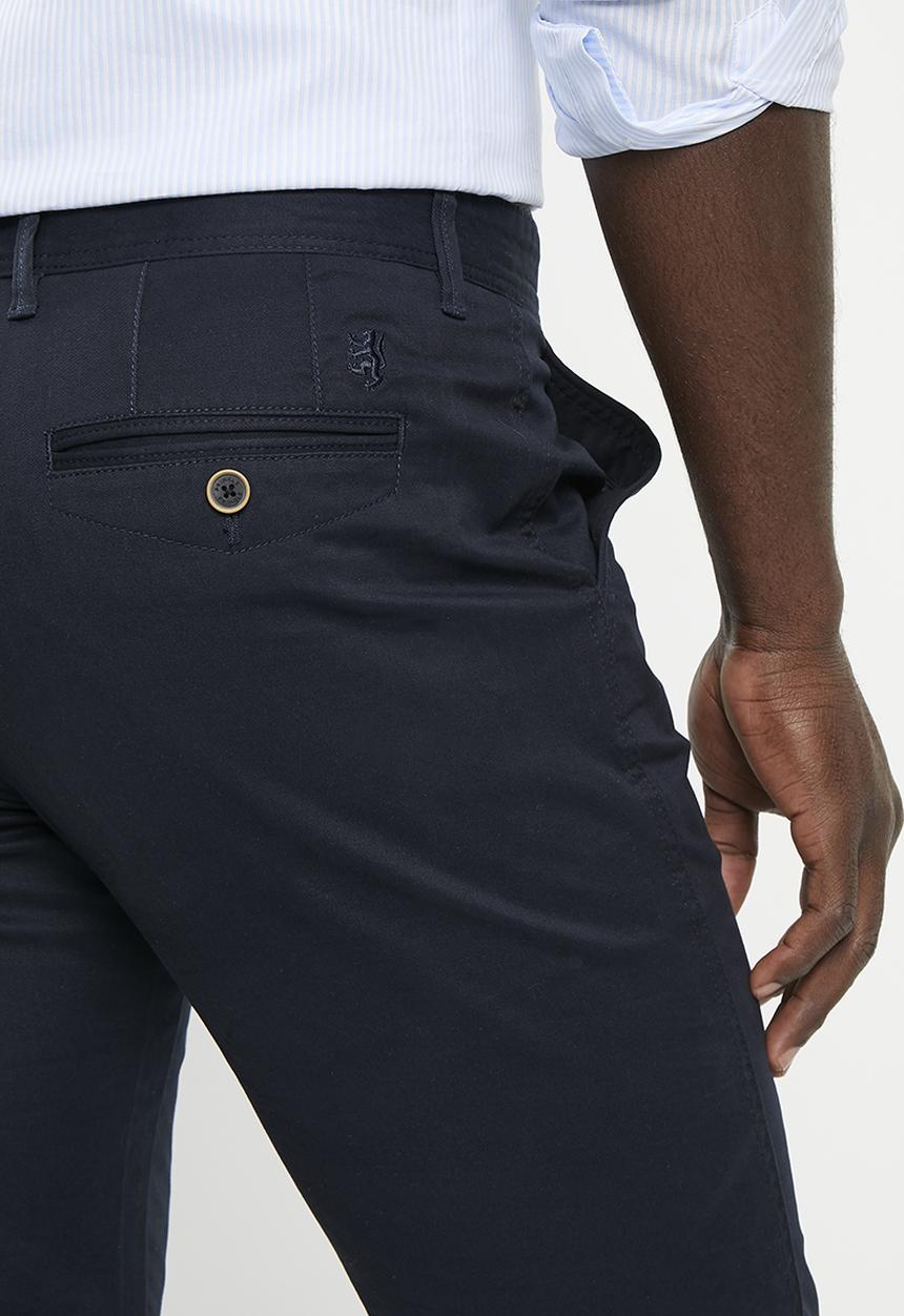 Pringle of Scotland - Jorge tailored fit pants - navy
