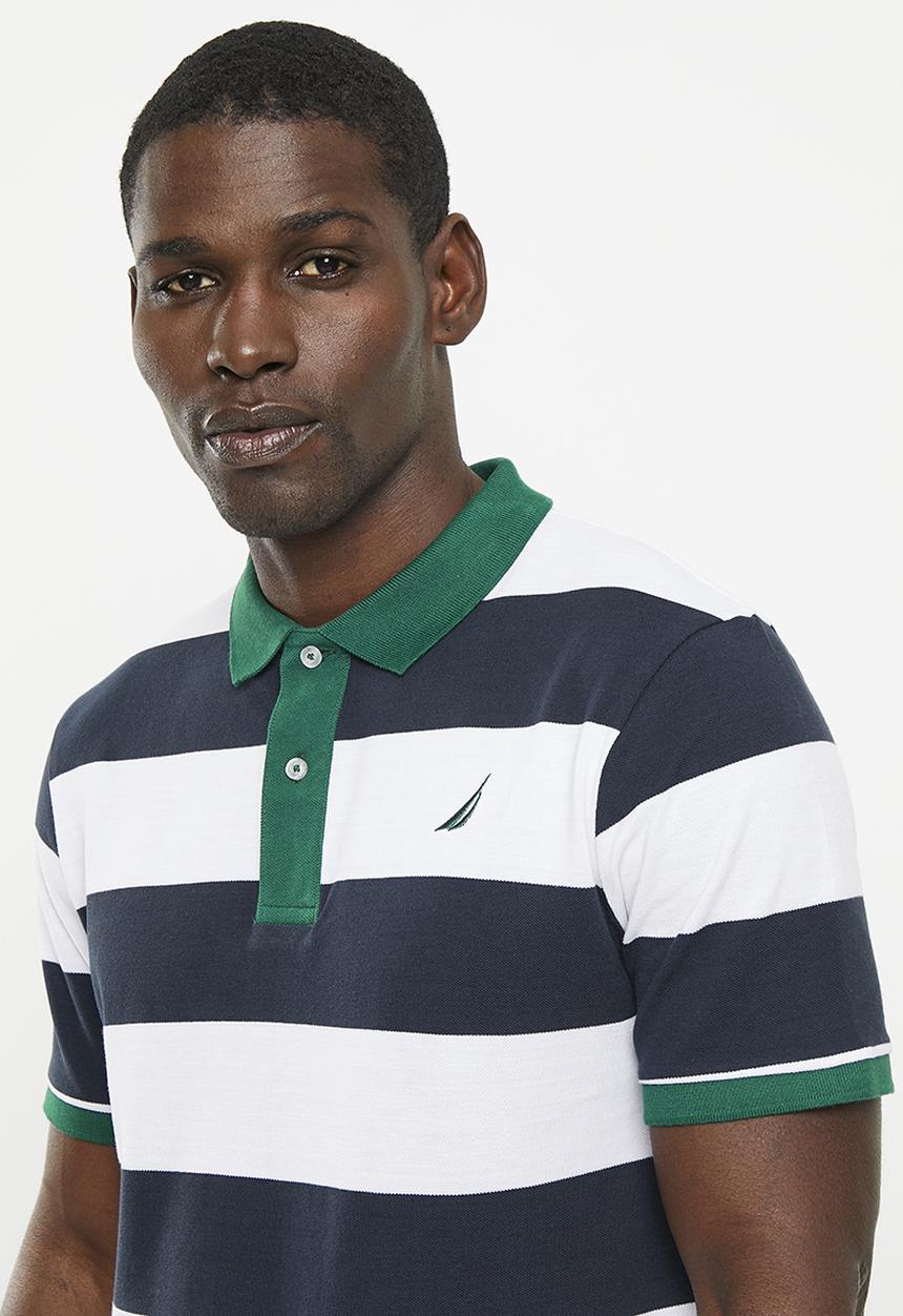 Nautica - Neils tee - navy/white 