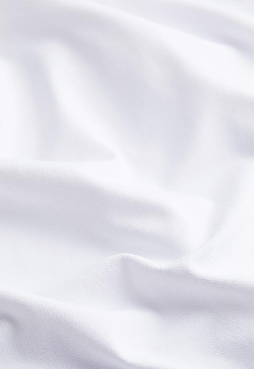 H&M - Fitted microfibre T-shirt - white