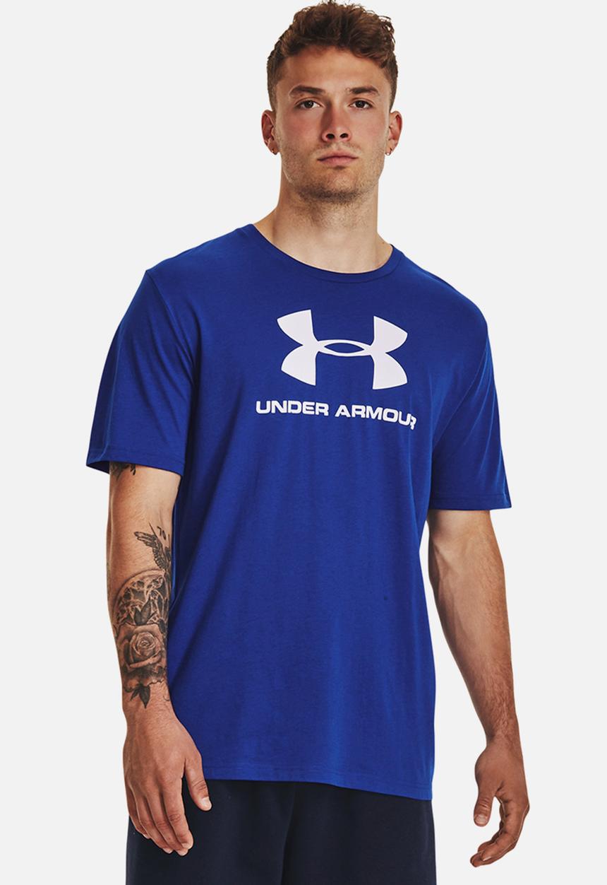 Under Armour - UA Sportstyle logo short sleeve - blue