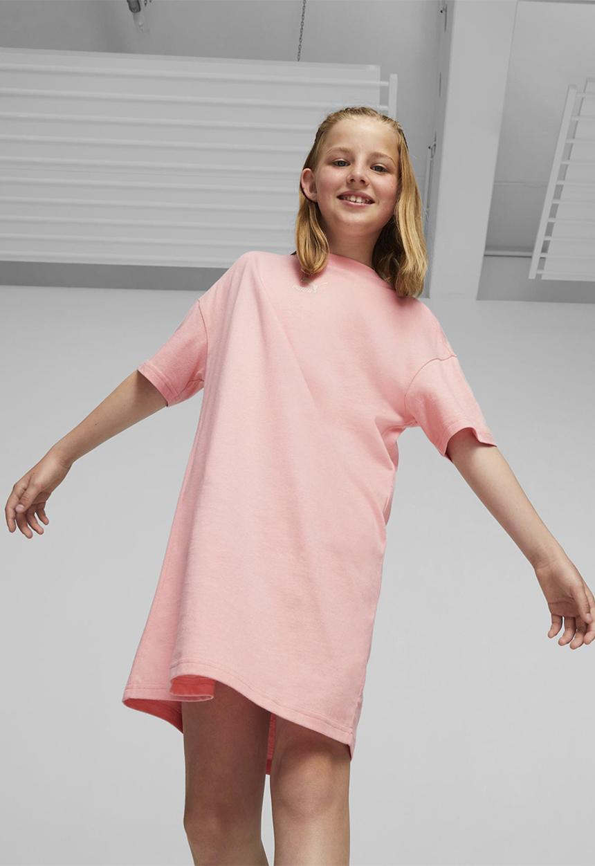 PUMA - Classics tee dress g - peach smoothie