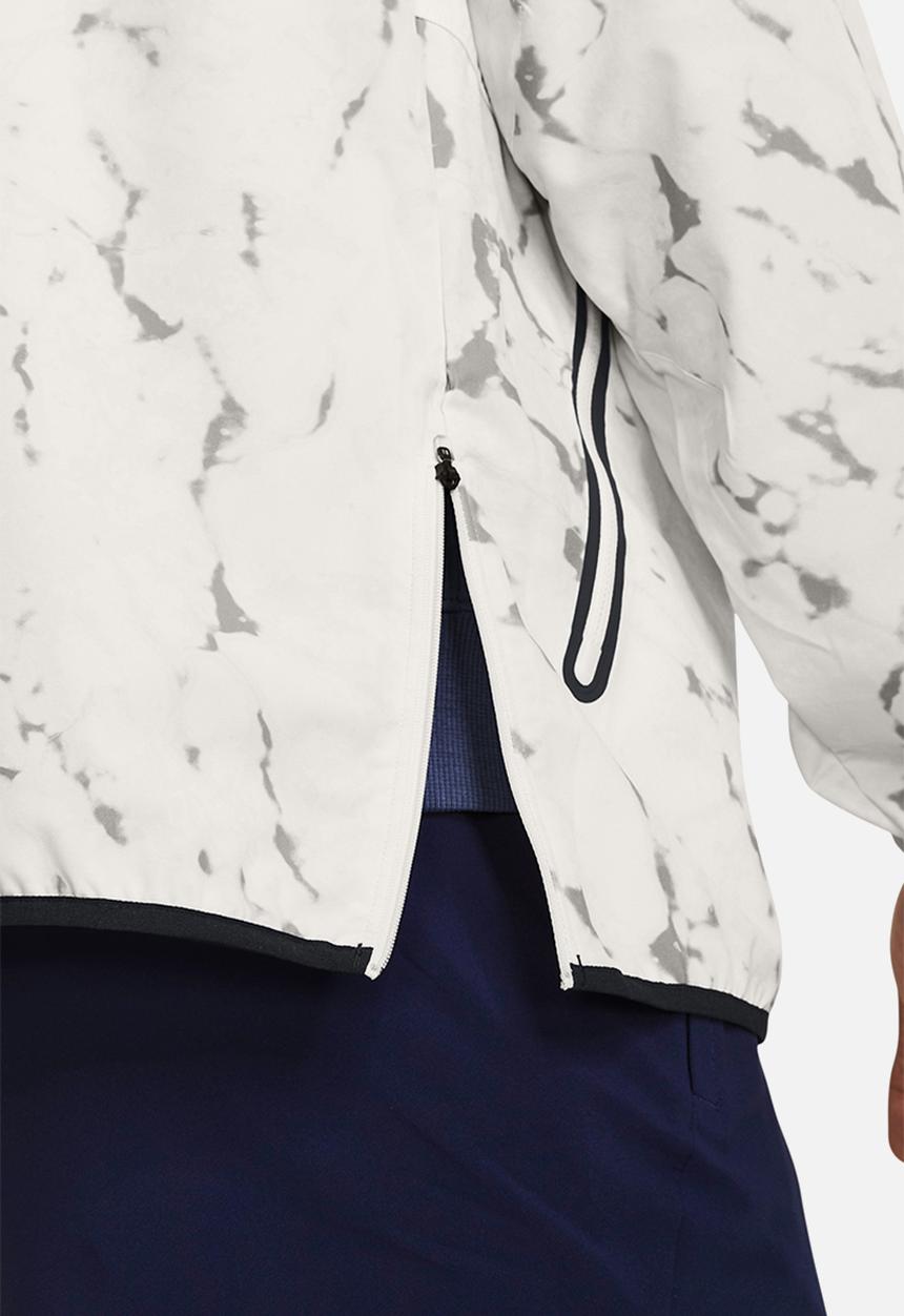 Under Armour - UA Project Rock PT unstoppable jacket - white clay & black