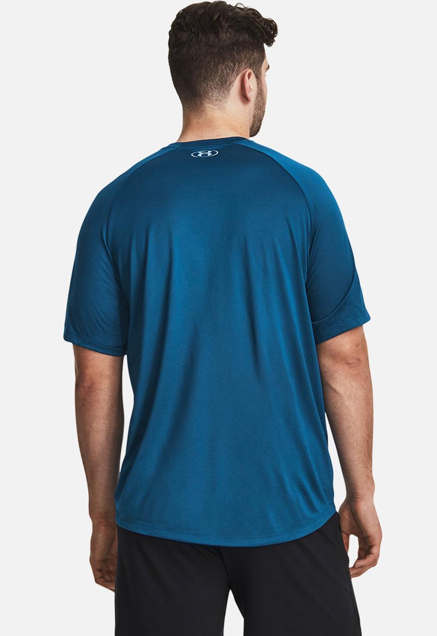 Under Armour - Ua tech prt fill short sleeve - varsity blue & white 