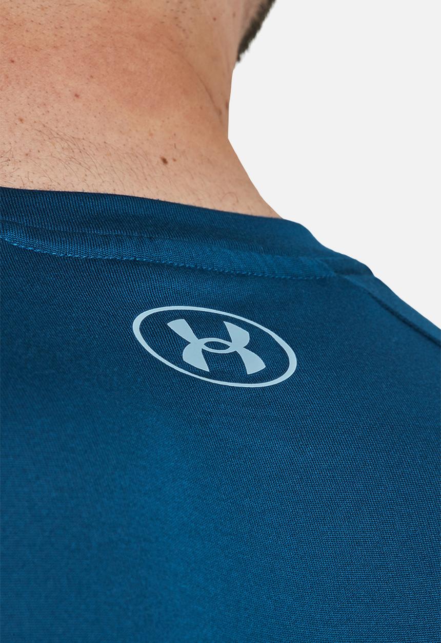 Under Armour - Ua tech prt fill short sleeve - varsity blue & white 