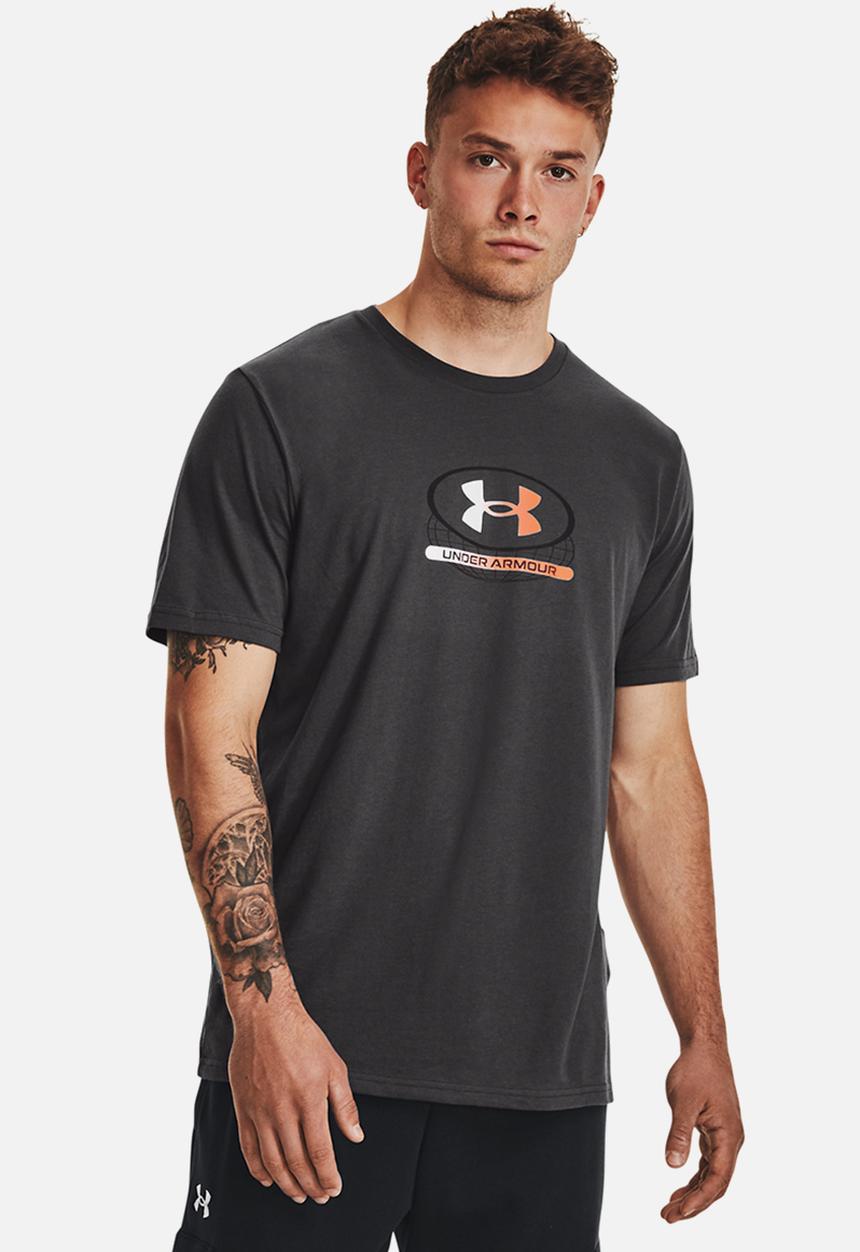 Under Armour - UA global lockertag short sleeve - grey