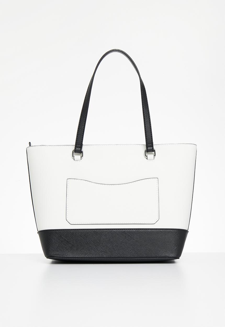 GUESS - Rothenberg carryall - white/black 