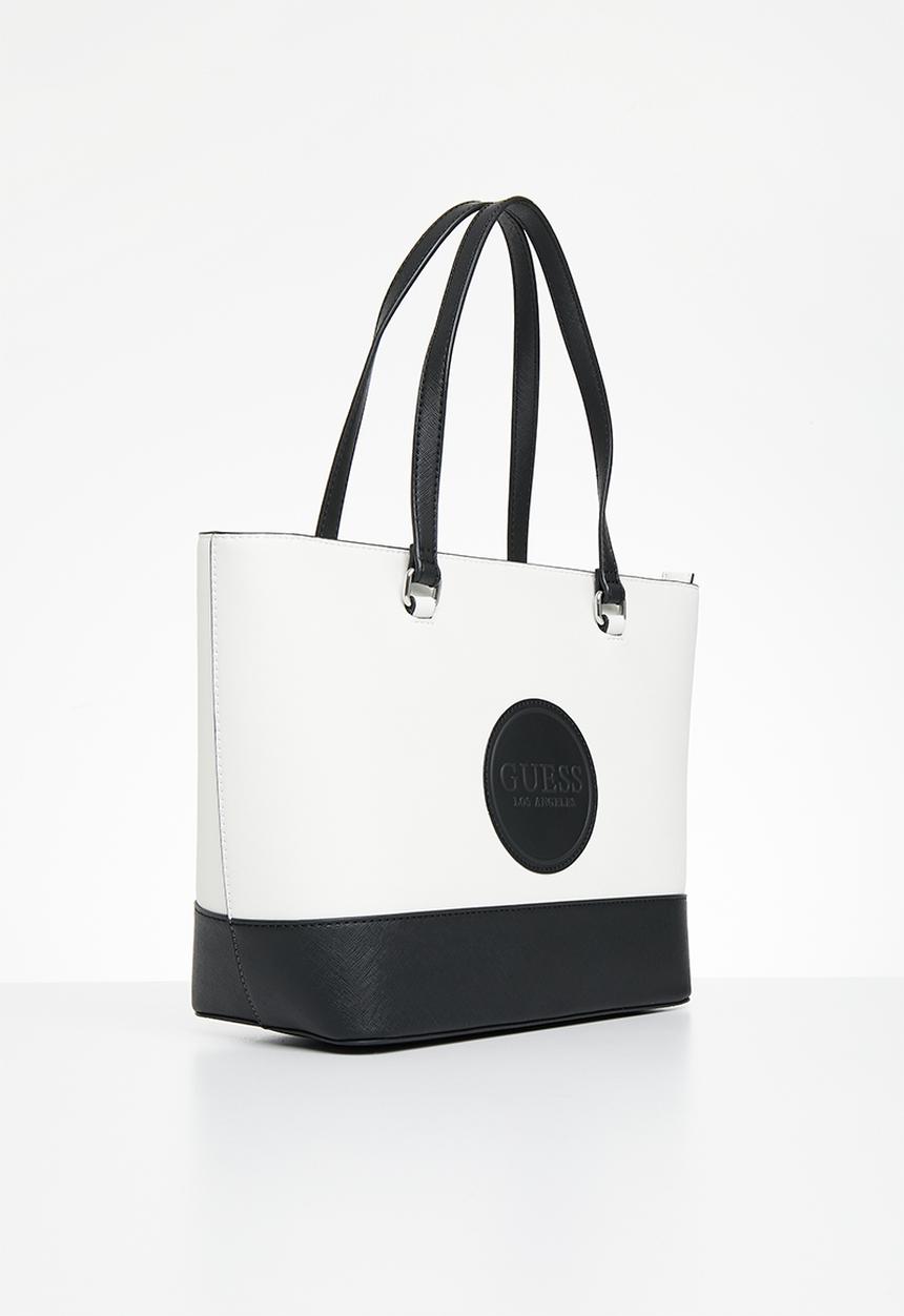 GUESS - Rothenberg carryall - white/black 