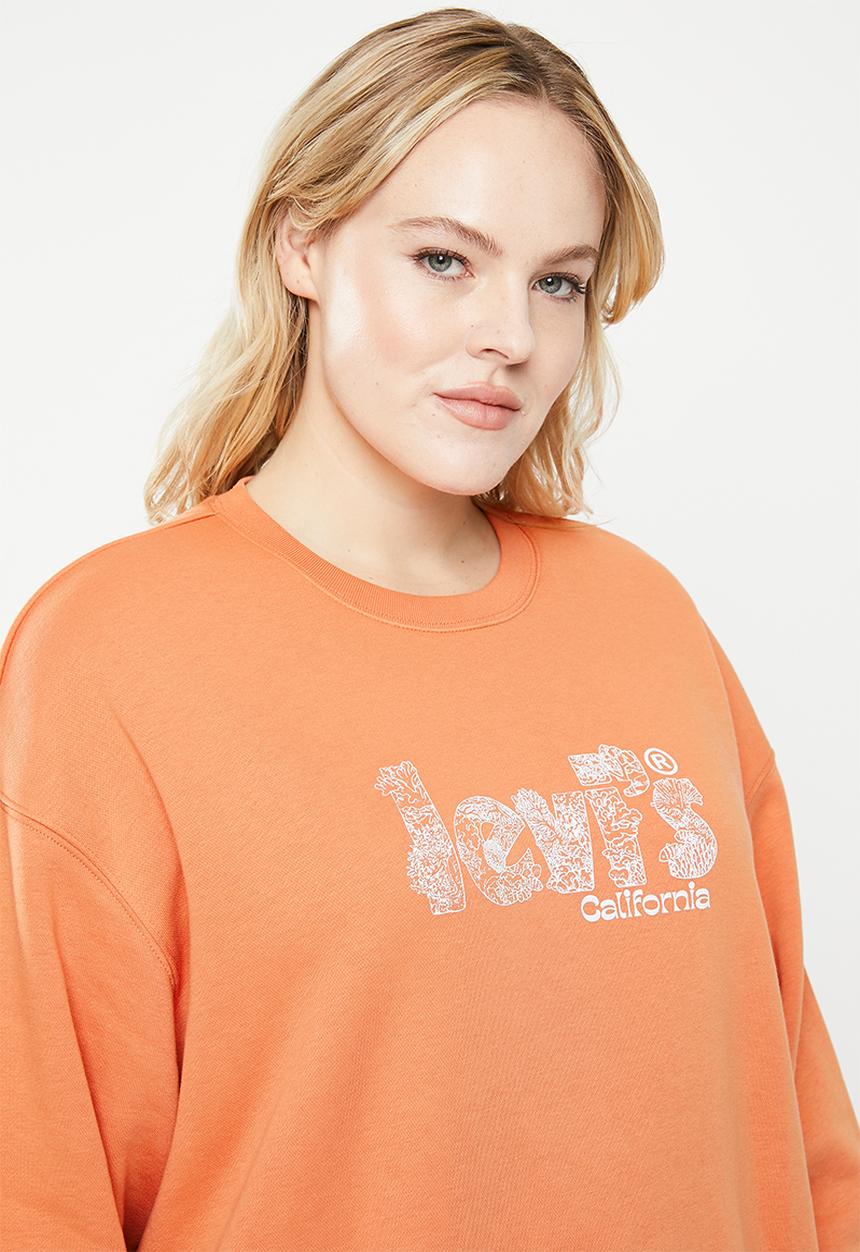 Levi’s® - Relaxed graphic crew - ochre