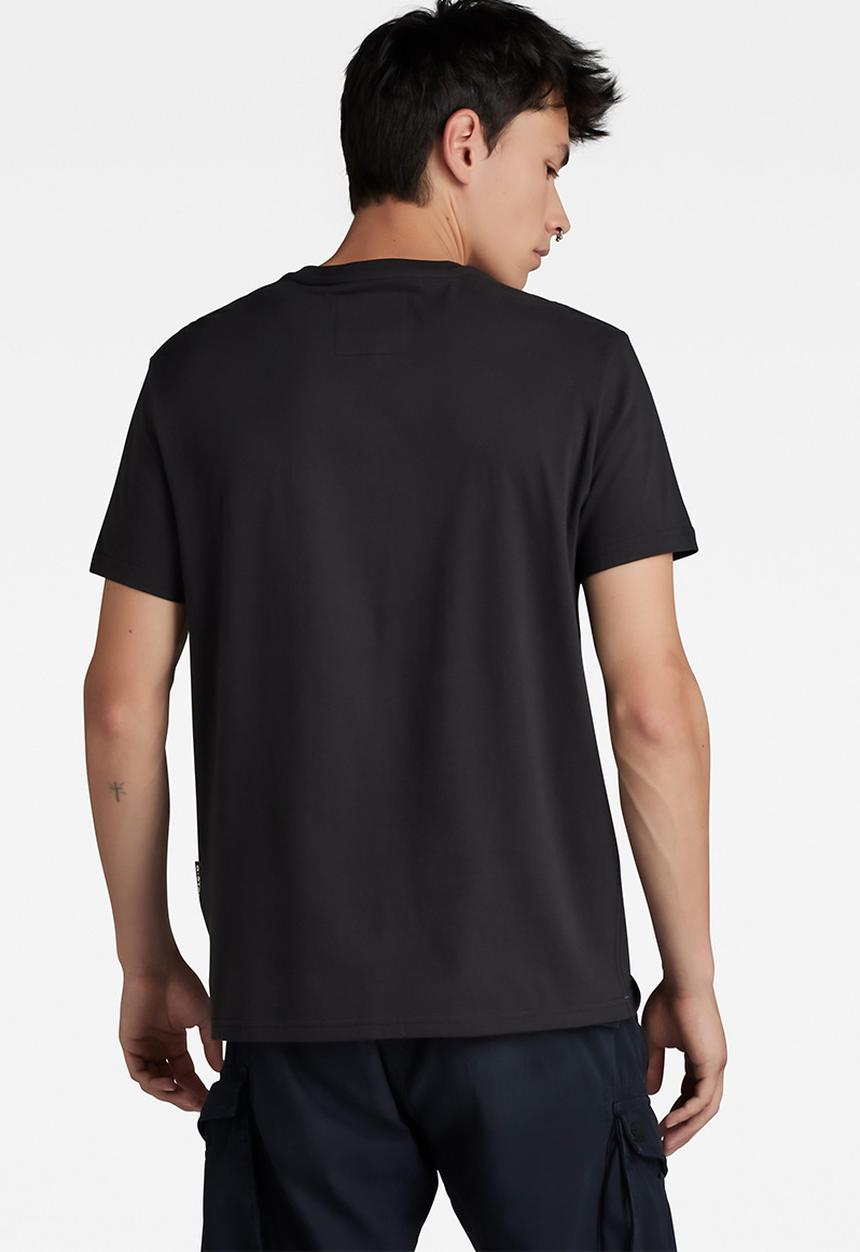 G-STAR - Graphic 17 r t s\s photo - dark black