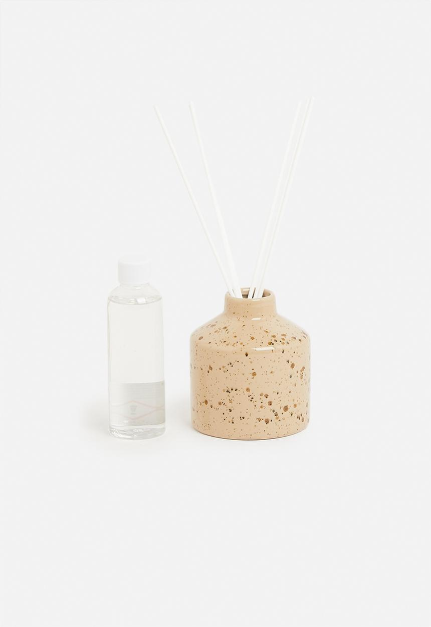 H&S - Ceramic vase diffuser - brown / absolute tobacco
