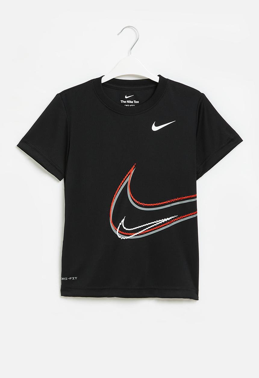 Nike - Nkb swoosh distortion tee - black