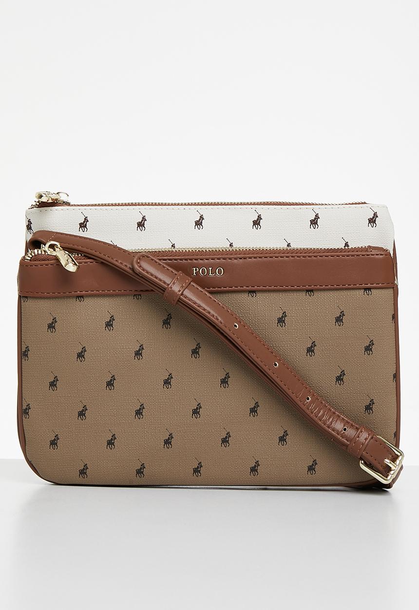 POLO - Double pocket sling - cream