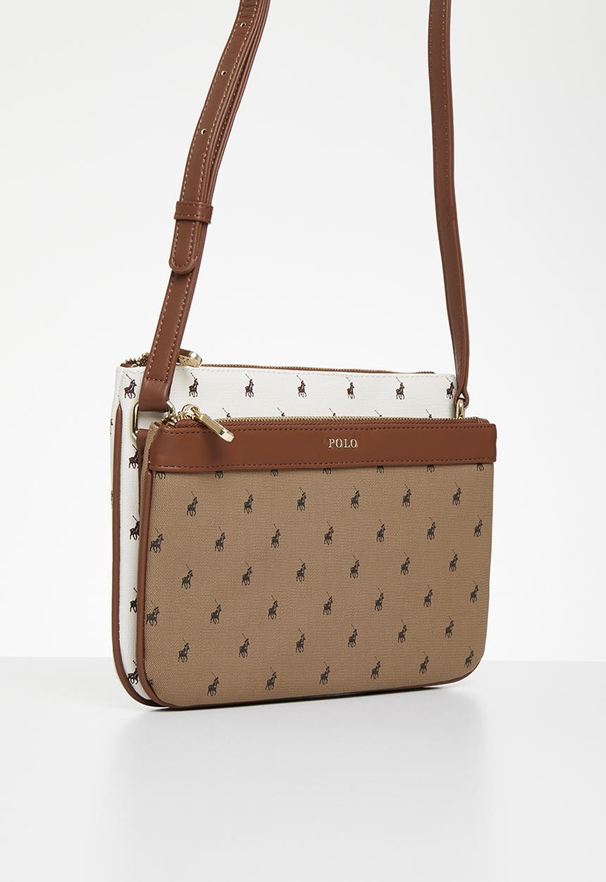 POLO - Double pocket sling - cream