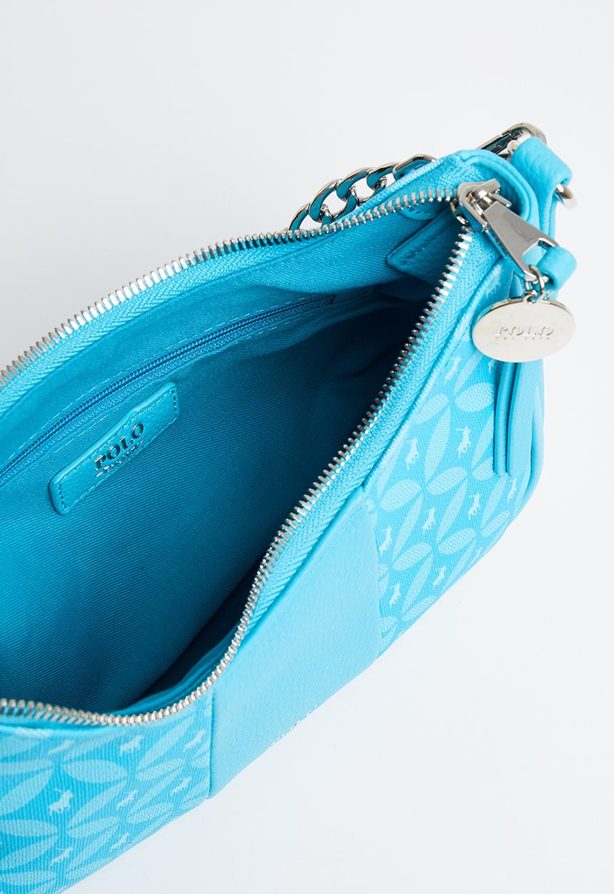 POLO - Small shoulder bag - aqua