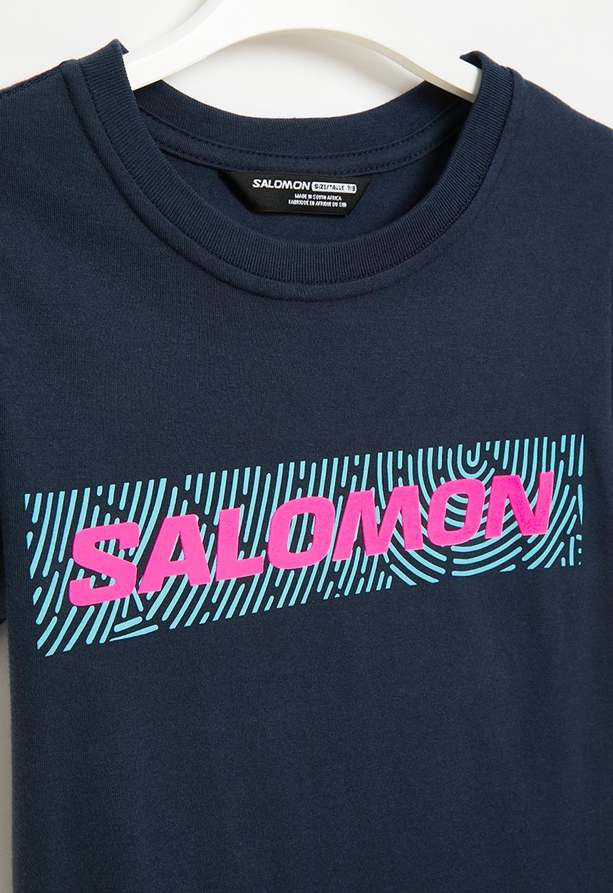 Salomon - Cracker short sleeve tee b - night sky