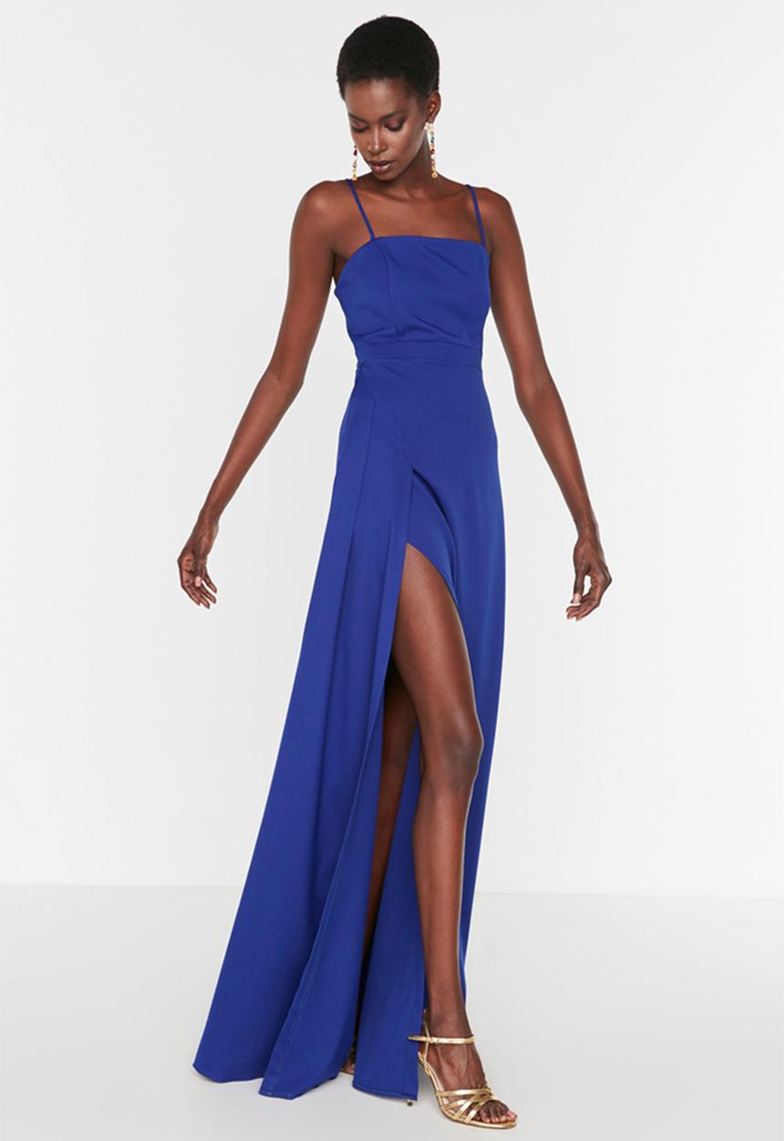 Trendyol - Evening prom dress - royal blue