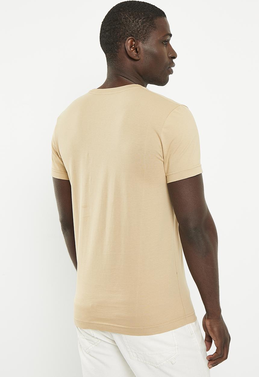 Pierre Cardin - PC LOUIS tee  - neutral 