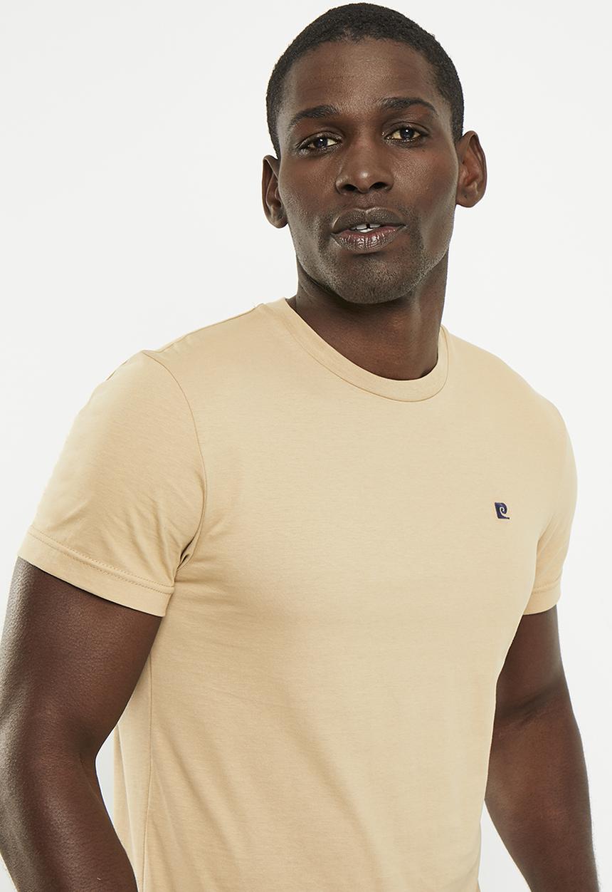 Pierre Cardin - PC LOUIS tee  - neutral 