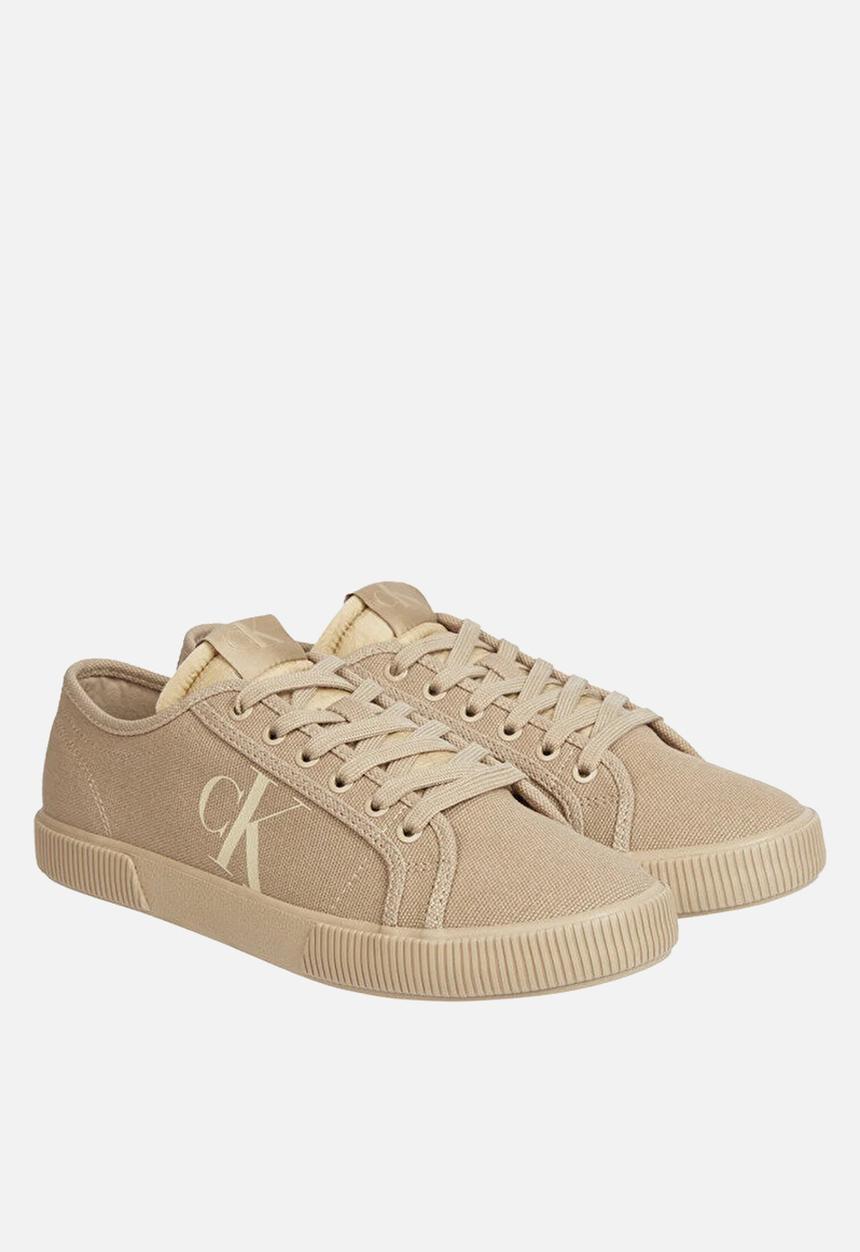 Calvin Klein - Ess vulc low vintage tongue - travertine