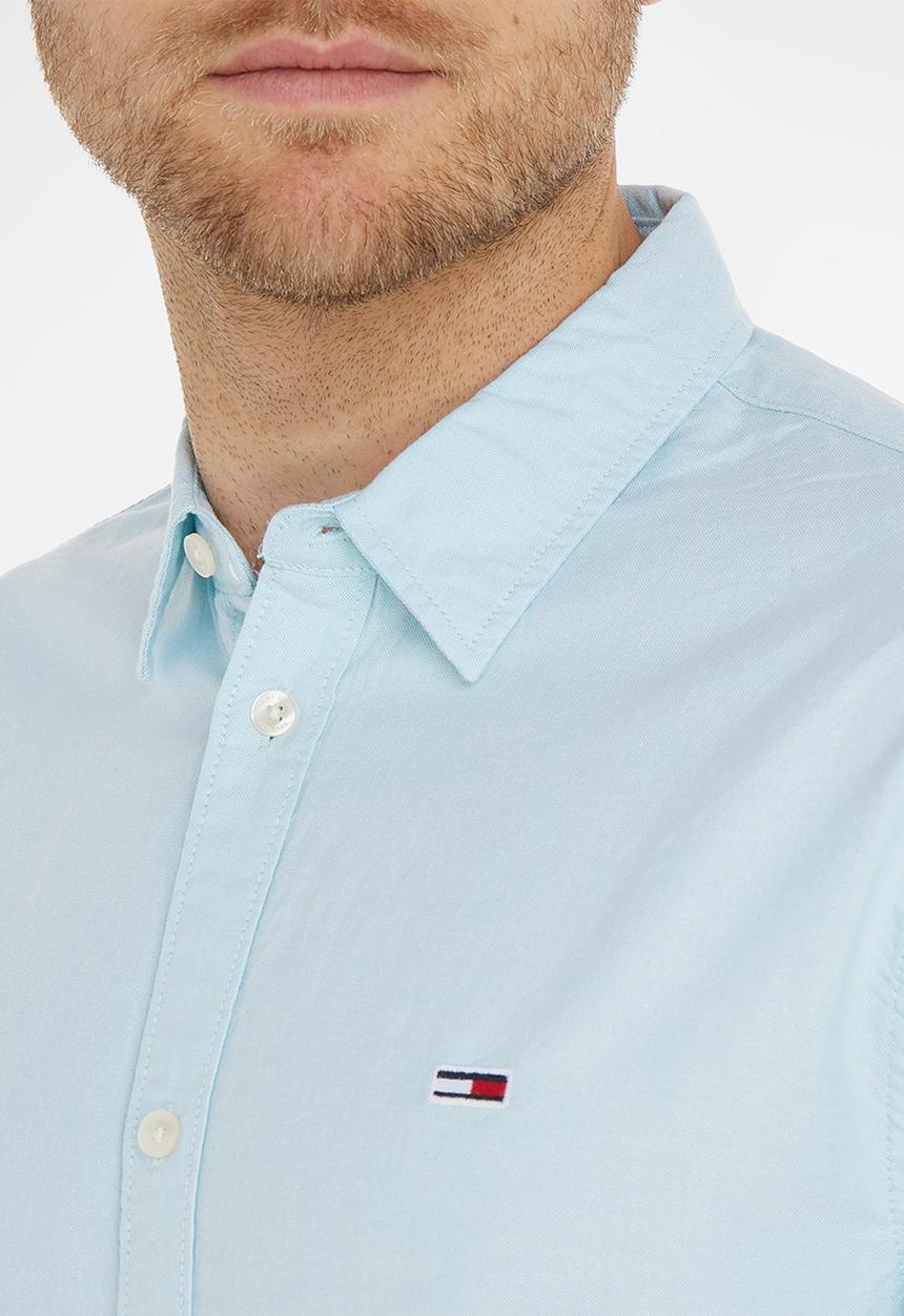 Tommy Hilfiger - Tjm classic oxford shirt - teal