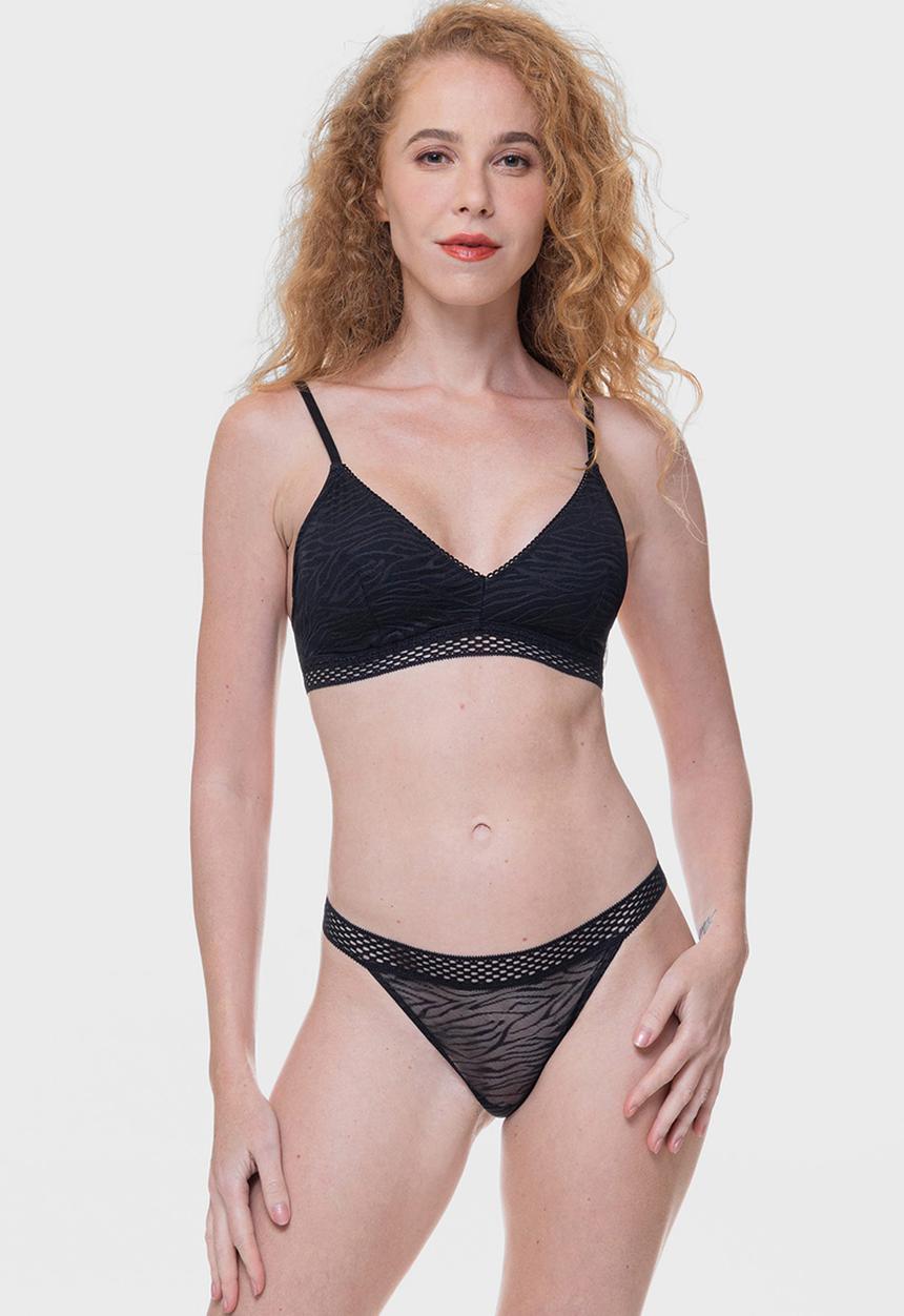 DORINA - Koa 2pack light padded bralette - pink/black