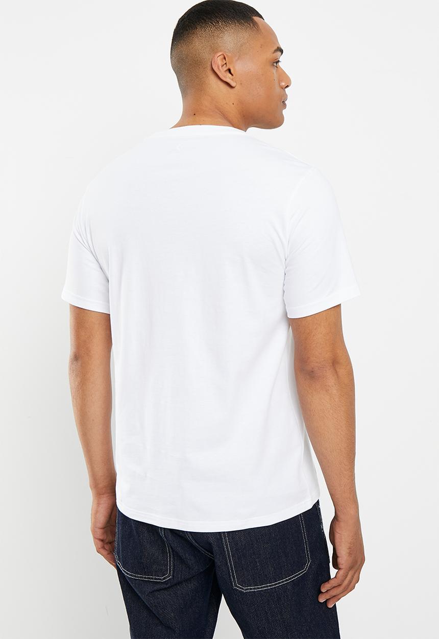 Converse - Retro collegiate graphic T-shirt - white