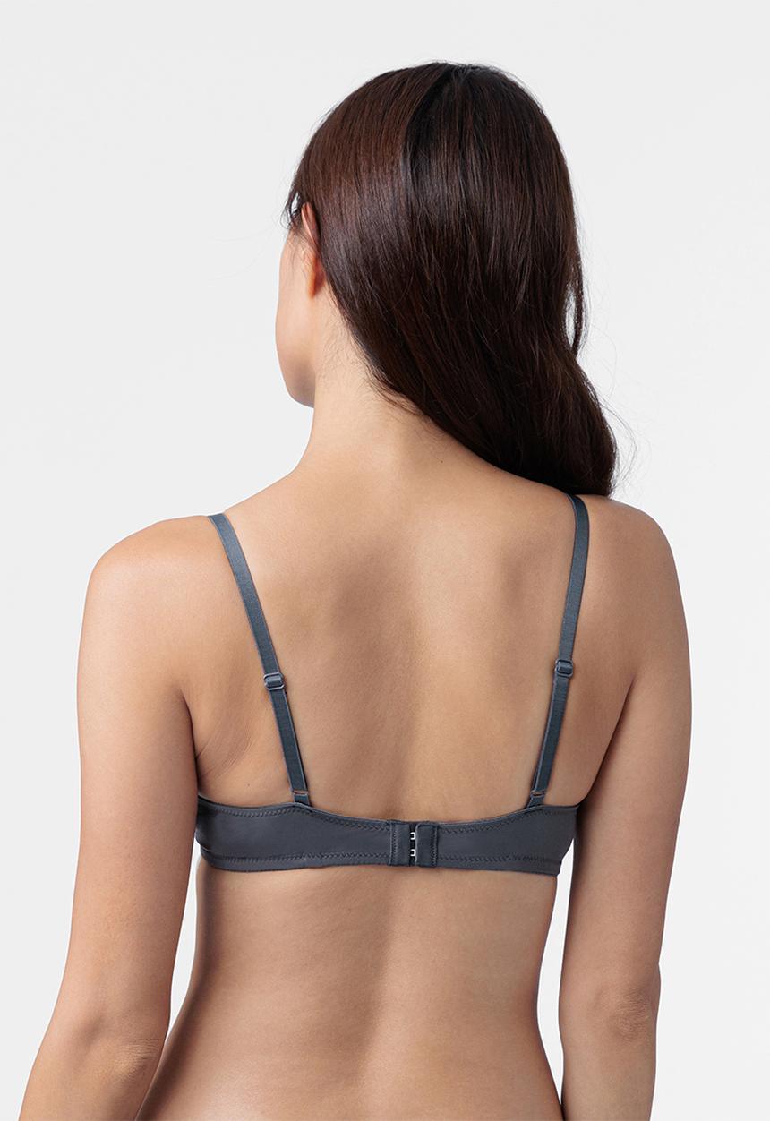DORINA - Kelsea 2pack push up plunge - grey/blue