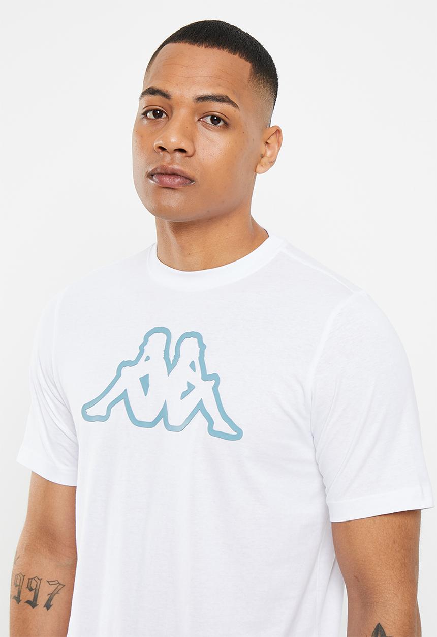KAPPA - Logo coly - white - blue smoke