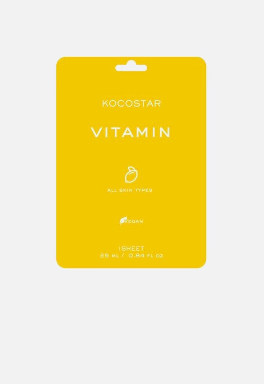 KOCOSTAR - 4 Mask Series  - Vitamin