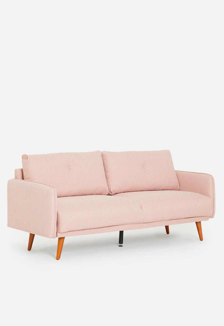 Sixth Floor - Montreux 3 seater sofa - blush