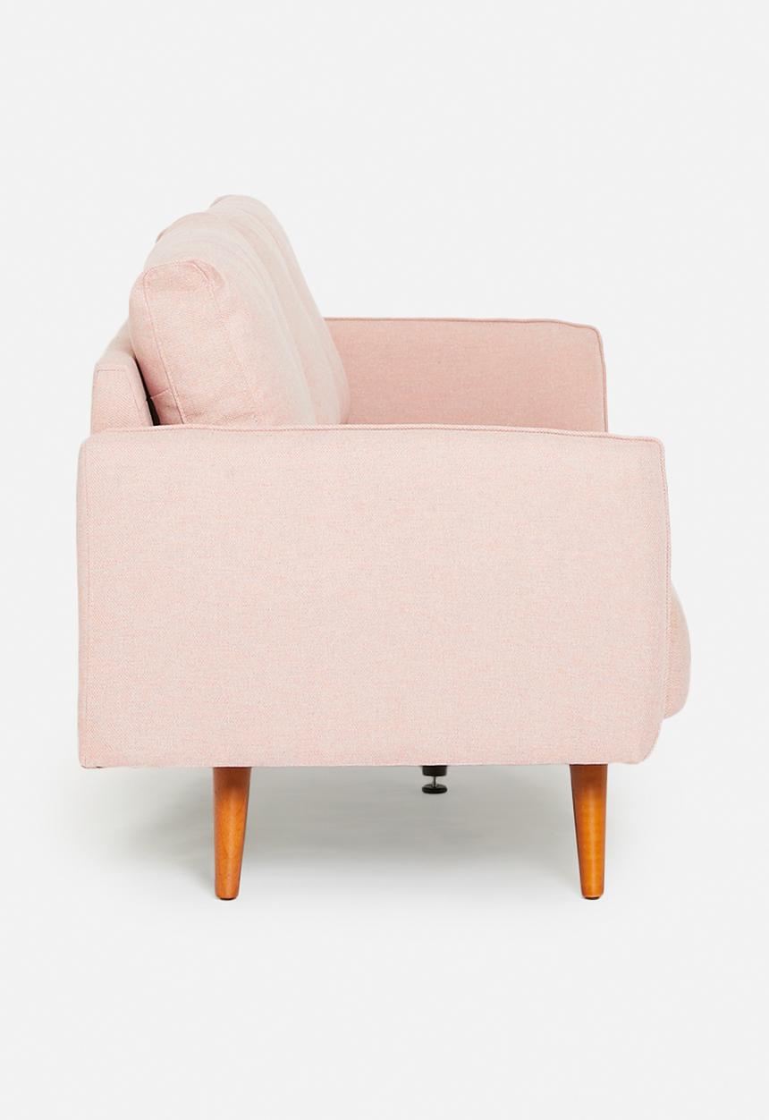 Sixth Floor - Montreux 3 seater sofa - blush