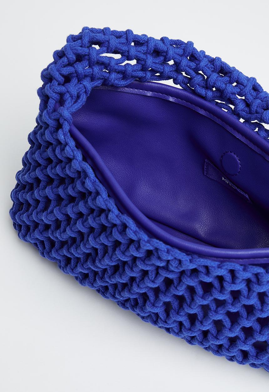 MANGO - Bag delfina - blue