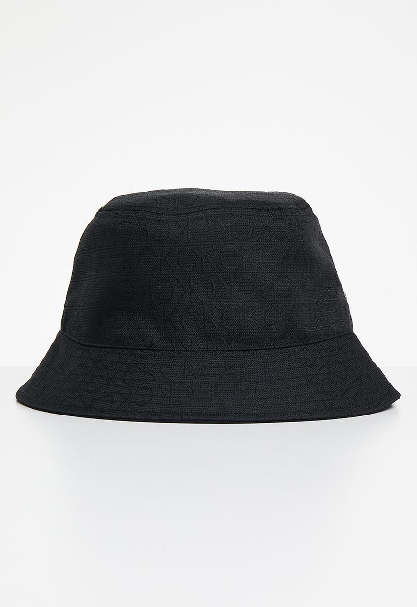 Calvin Klein - Ck jacquard bucket hat - ck black