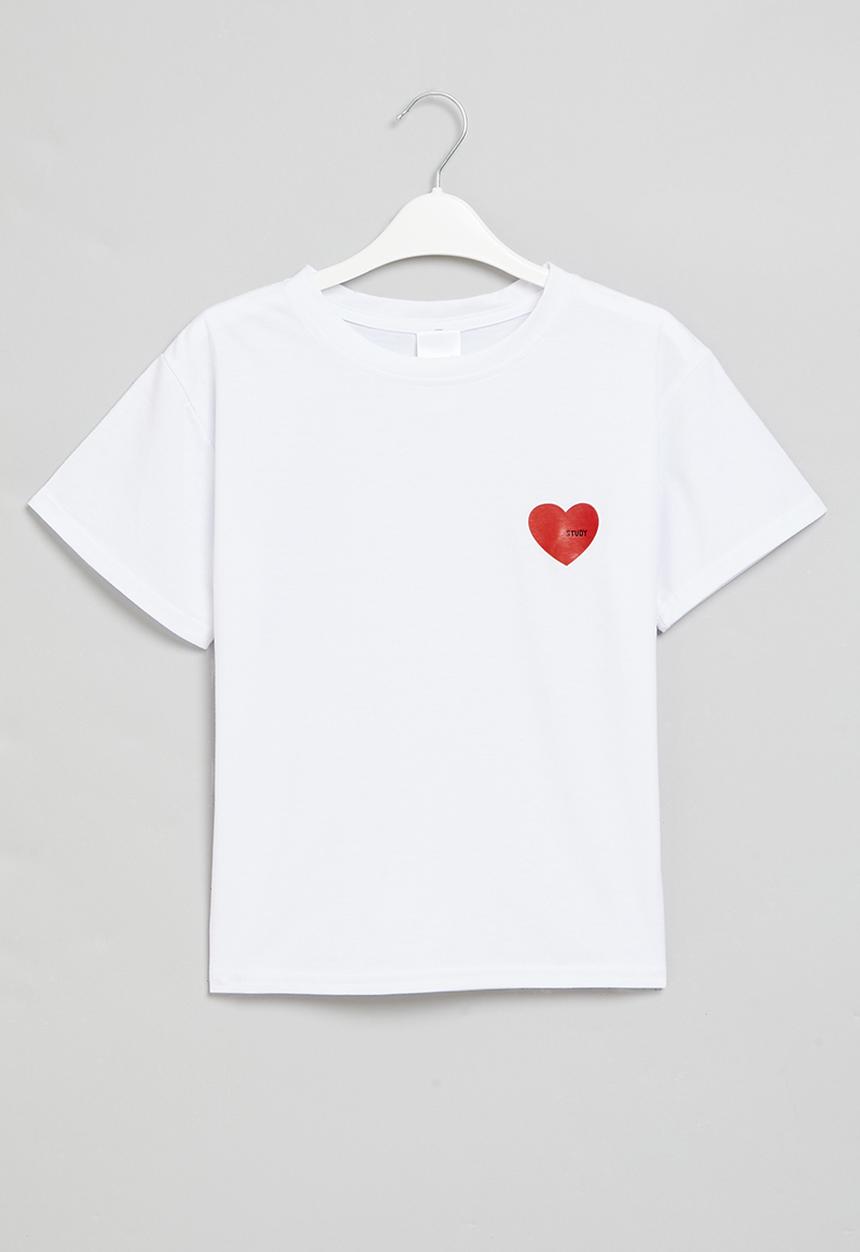 Pop Candy - Girls short sleeve tee - white