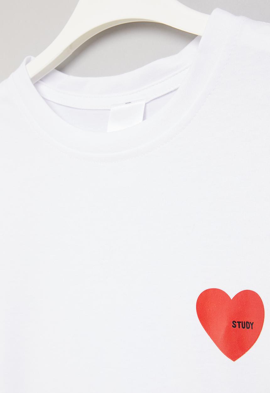 Pop Candy - Girls short sleeve tee - white
