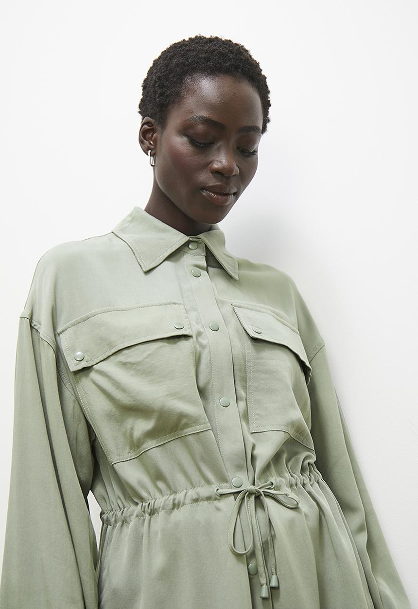 edit - Soft utility jacket - sage