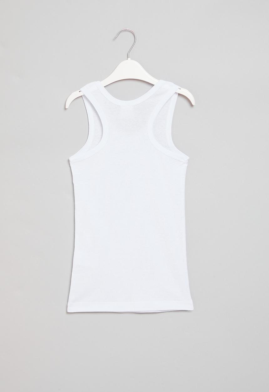 Pop Candy - Boys vest - white