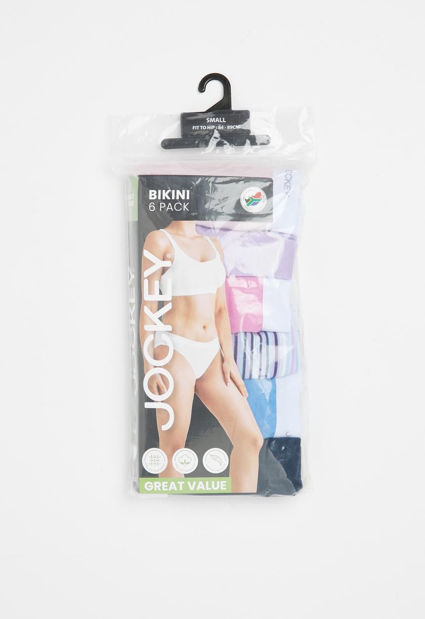 Jockey - 6 pack value print bikini - multi
