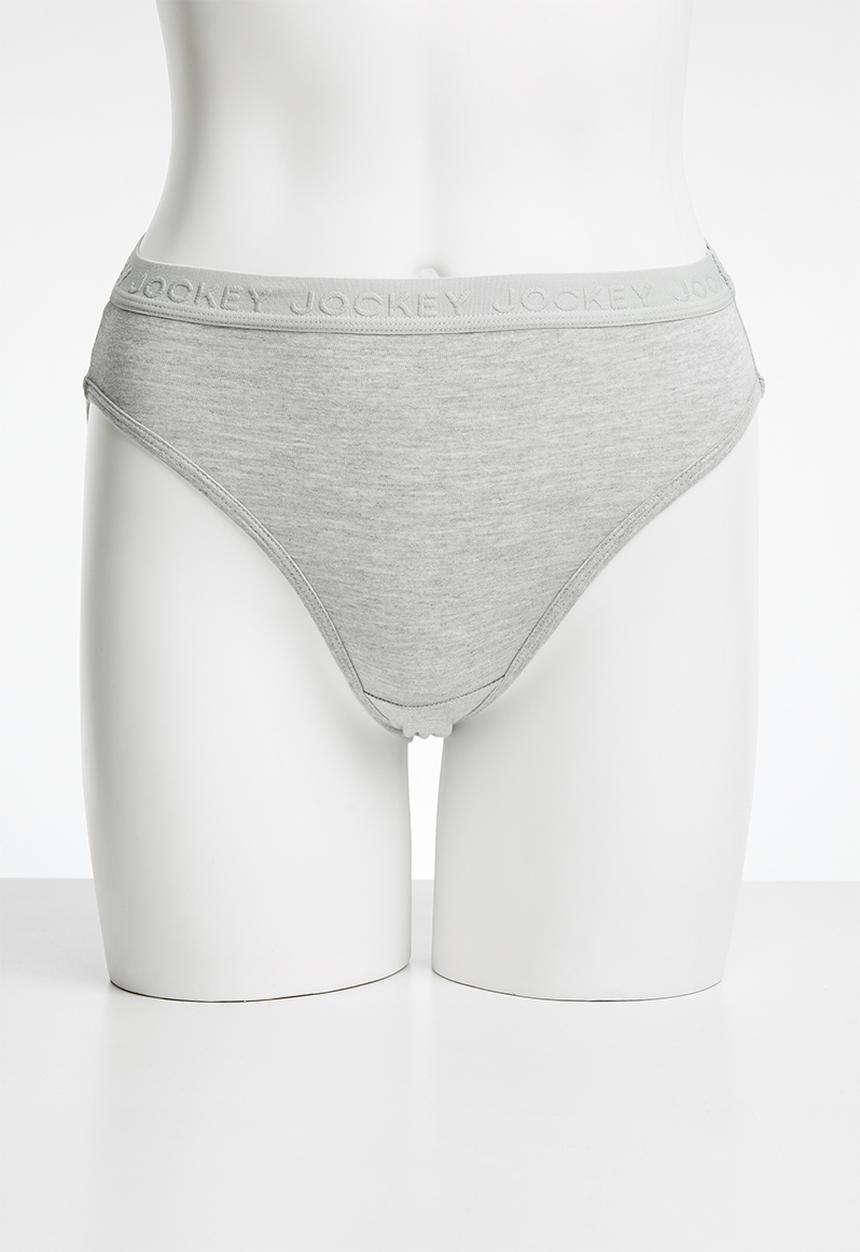 Jockey - 5 pack plain tonal french - multi
