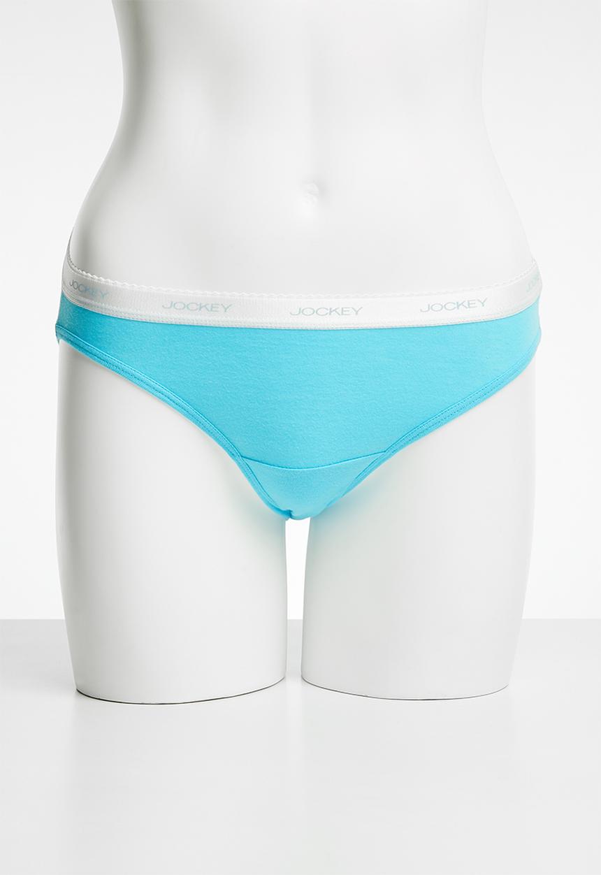 Jockey - 5 pack plain bikini - multi