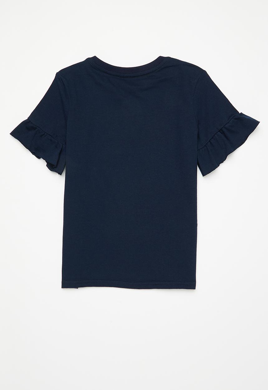 Pop Candy - 2 Pack printed tees - pink & navy