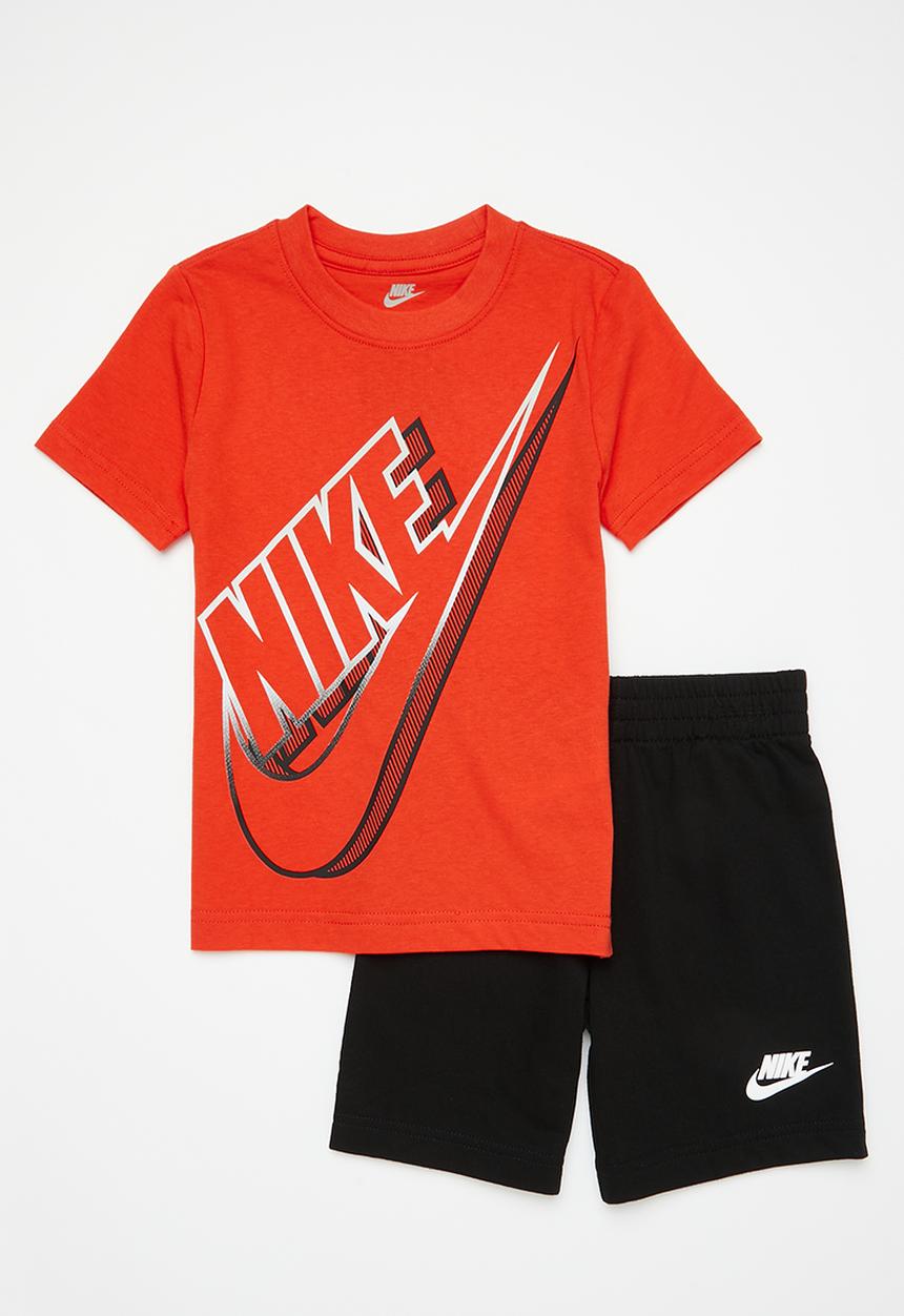 Nike - Nkb b nsw jersey short set - black